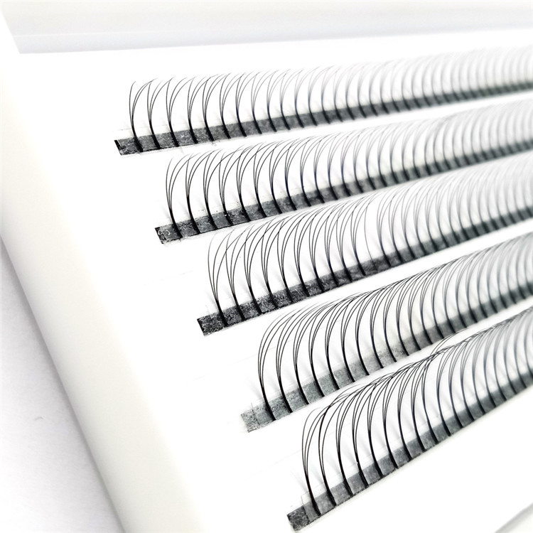 Pre-made Fan eyelash extensions Volume cluster eyelashes vendor manufacturer wholesale JZ01